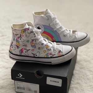 Girls Unicorn Chuck Taylor Converse